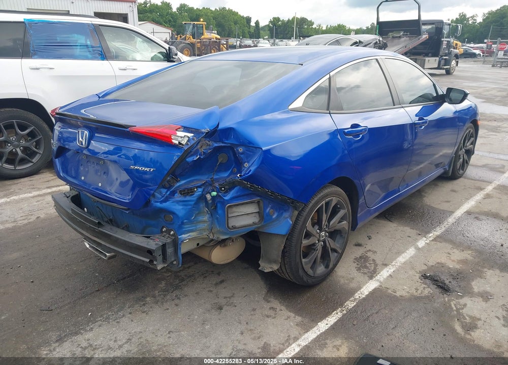 2020 HONDA CIVIC VIN: 2HGFC2F83LH571817