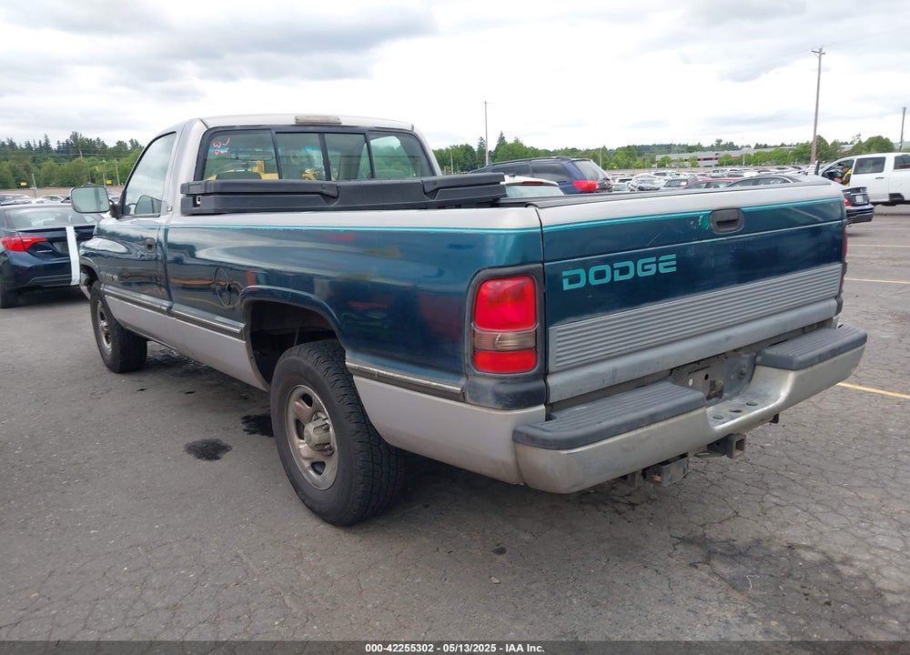 1995 DODGE RAM 1500 VIN: 1B7HC16Z9SS172699