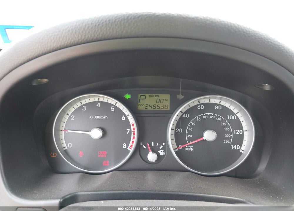 2009 HYUNDAI ACCENT VIN: KMHCN46C79U360777