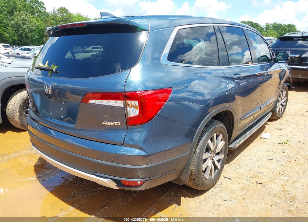 2022 HONDA PILOT AWD EX-L VIN: 5FNYF6H53NB023298