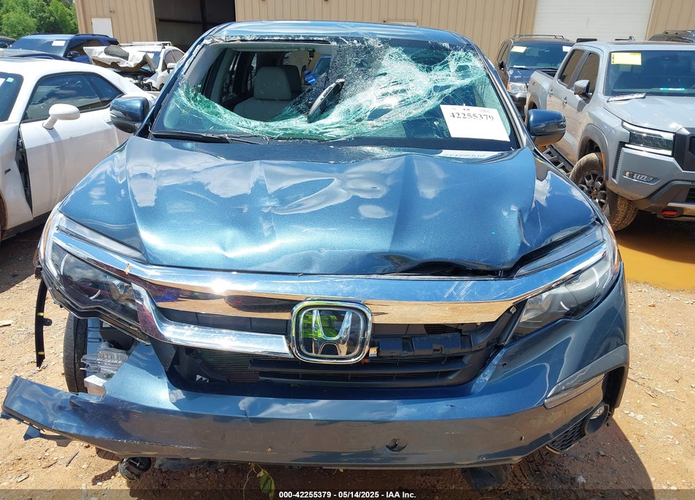 2022 HONDA PILOT AWD EX-L VIN: 5FNYF6H53NB023298