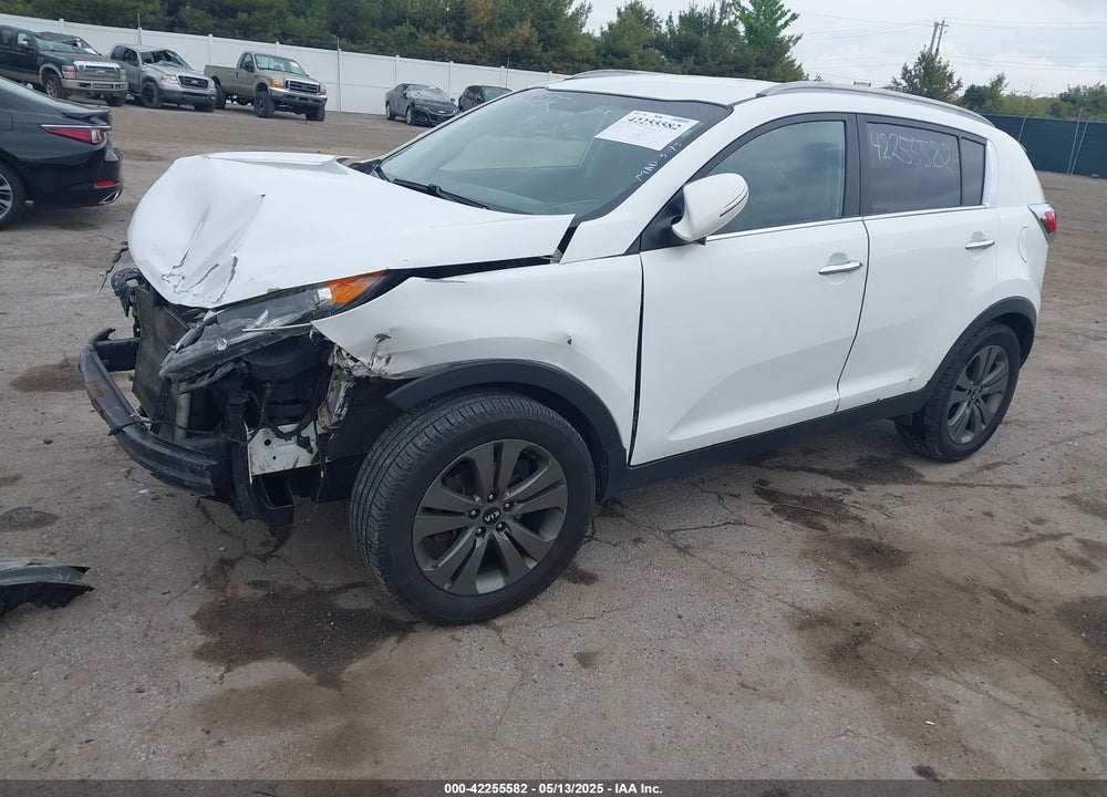 2013 KIA SPORTAGE EX VIN: KNDPC3A22D7365381