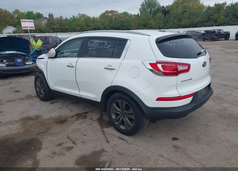 2013 KIA SPORTAGE EX VIN: KNDPC3A22D7365381