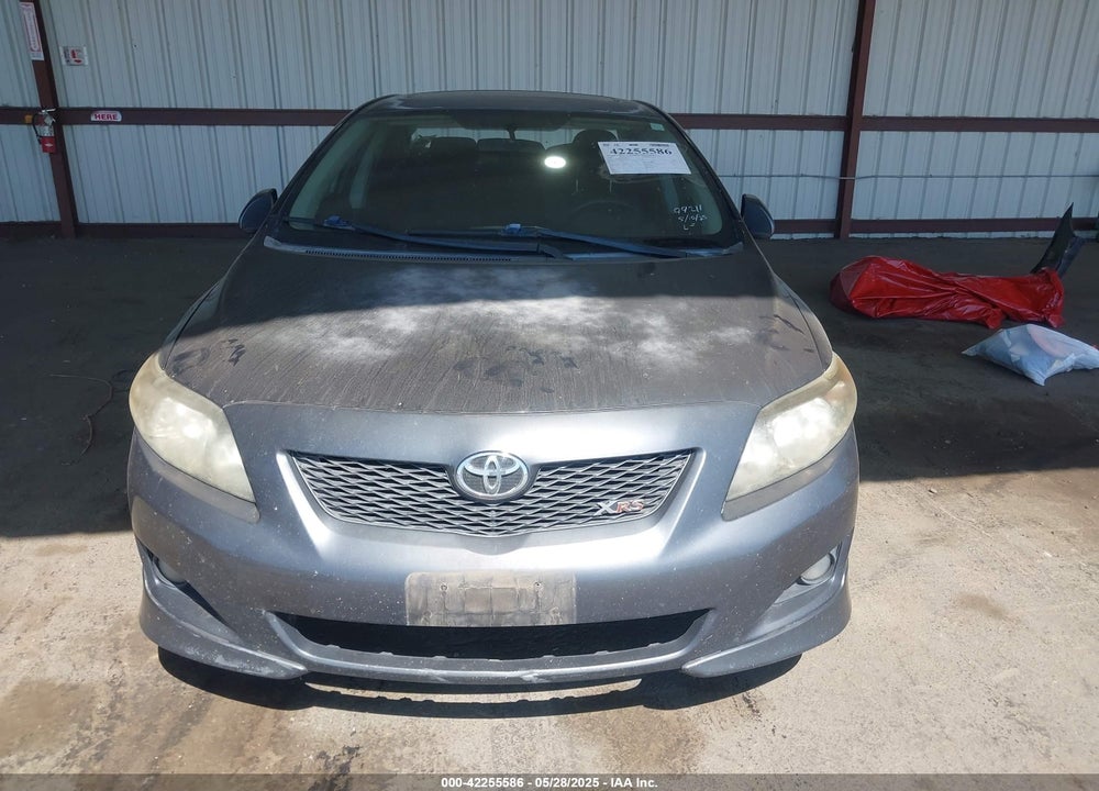 2009 TOYOTA COROLLA XRS VIN: 1NXBE40E29Z002492