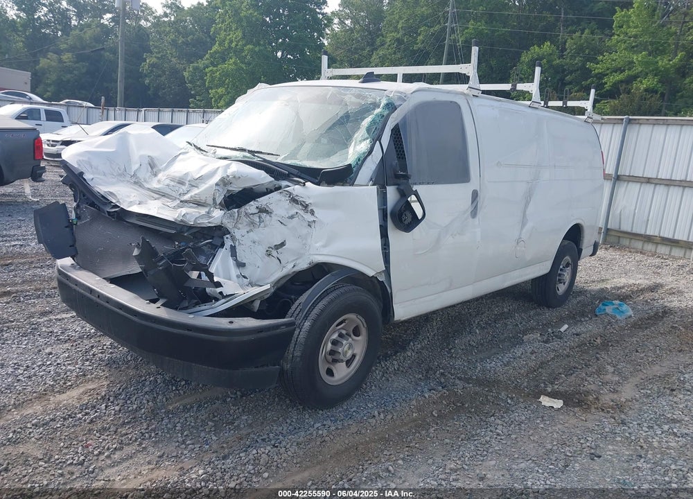 2023 CHEVROLET EXPRESS CARGO RWD 2500 REGULAR WHEELBASE WT VIN: 1GCWGAFP1P1252487