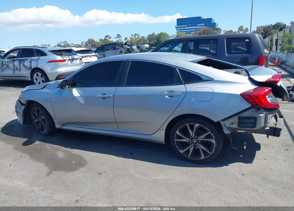 2019 HONDA CIVIC VIN: 2HGFC2F80KH600754