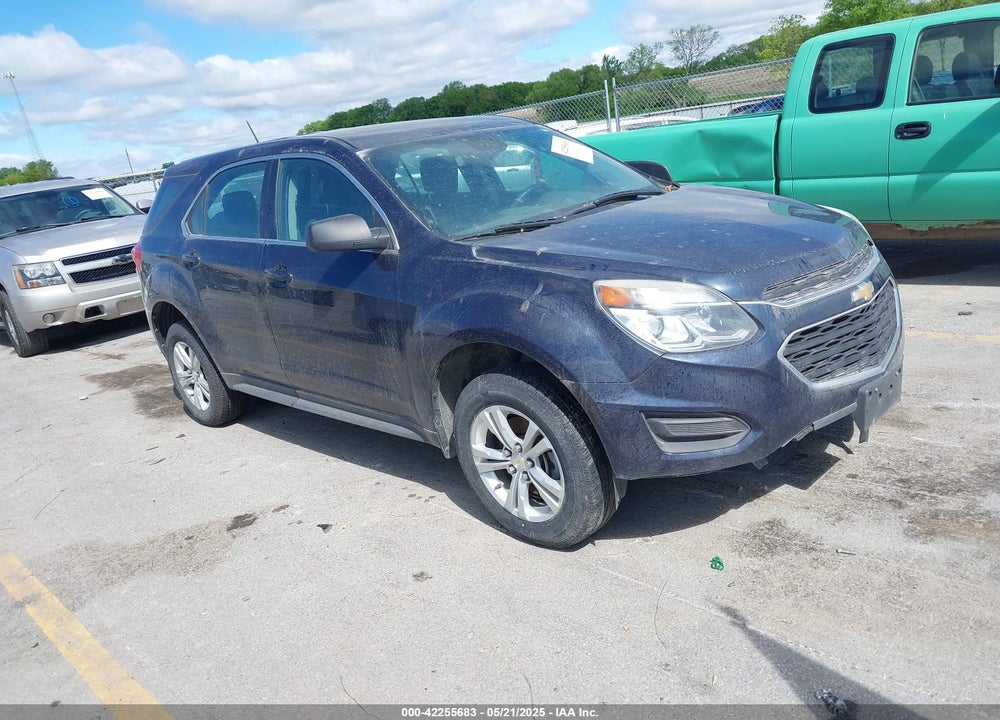 2017 CHEVROLET EQUINOX LS VIN: 2GNALBEK5H1554496