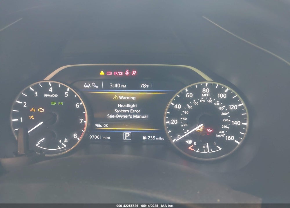 2020 NISSAN MURANO VIN: 5N1AZ2AS1LN174877