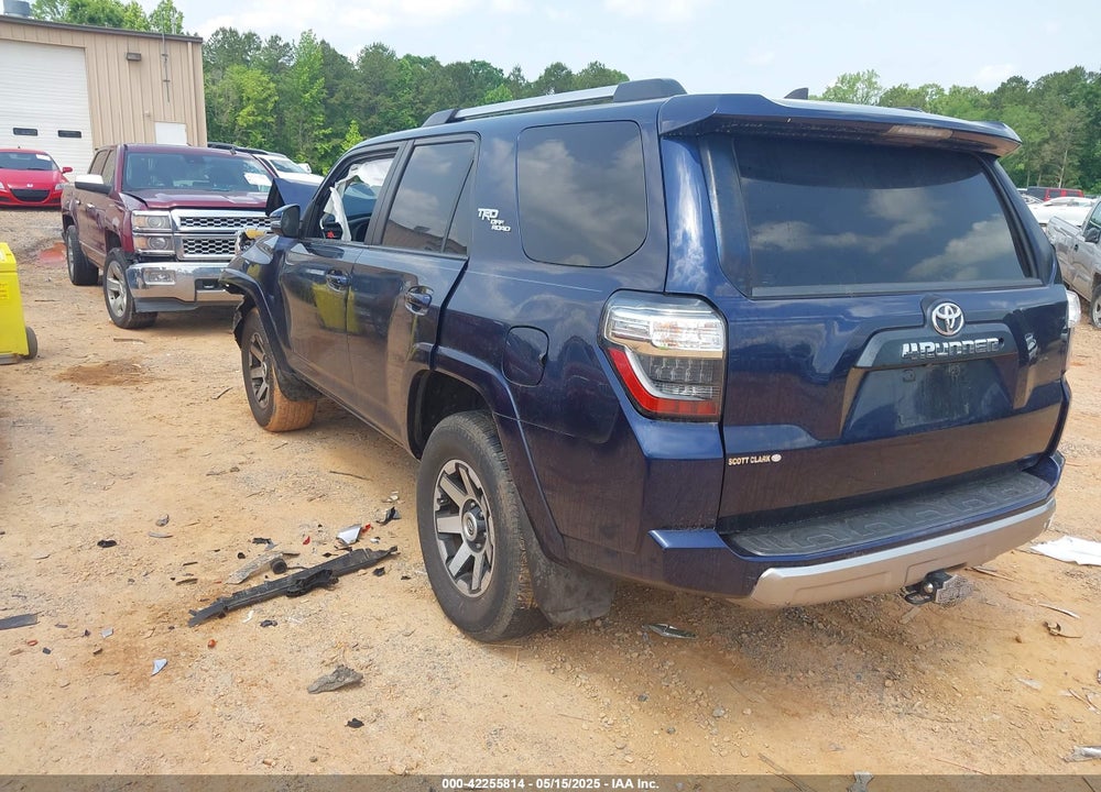 2017 TOYOTA 4RUNNER TRD OFF ROAD PREMIUM VIN: JTEBU5JR0H5408659