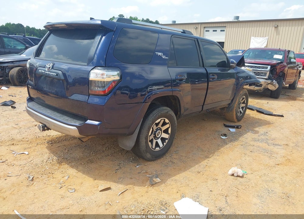2017 TOYOTA 4RUNNER TRD OFF ROAD PREMIUM VIN: JTEBU5JR0H5408659