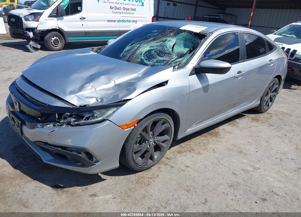 2019 HONDA CIVIC SPORT VIN: 19XFC2F8XKE212232