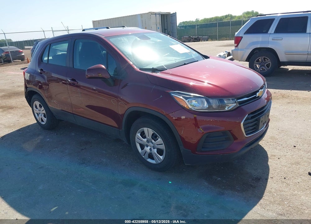 2017 CHEVROLET TRAX LS VIN: 3GNCJKSBXHL276356
