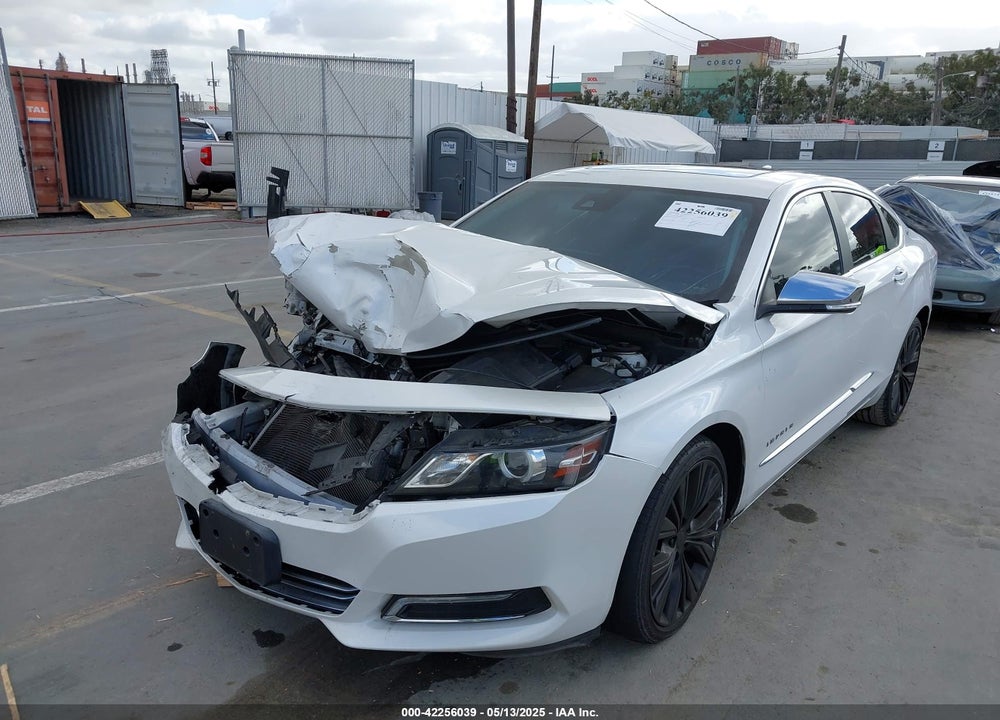 2018 CHEVROLET IMPALA VIN: 2G1125S39J9103601