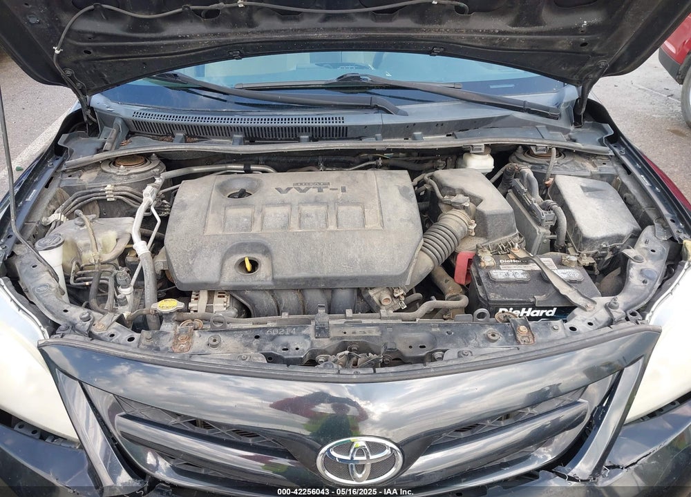 2011 TOYOTA COROLLA LE VIN: 2T1BU4EE4BC624319