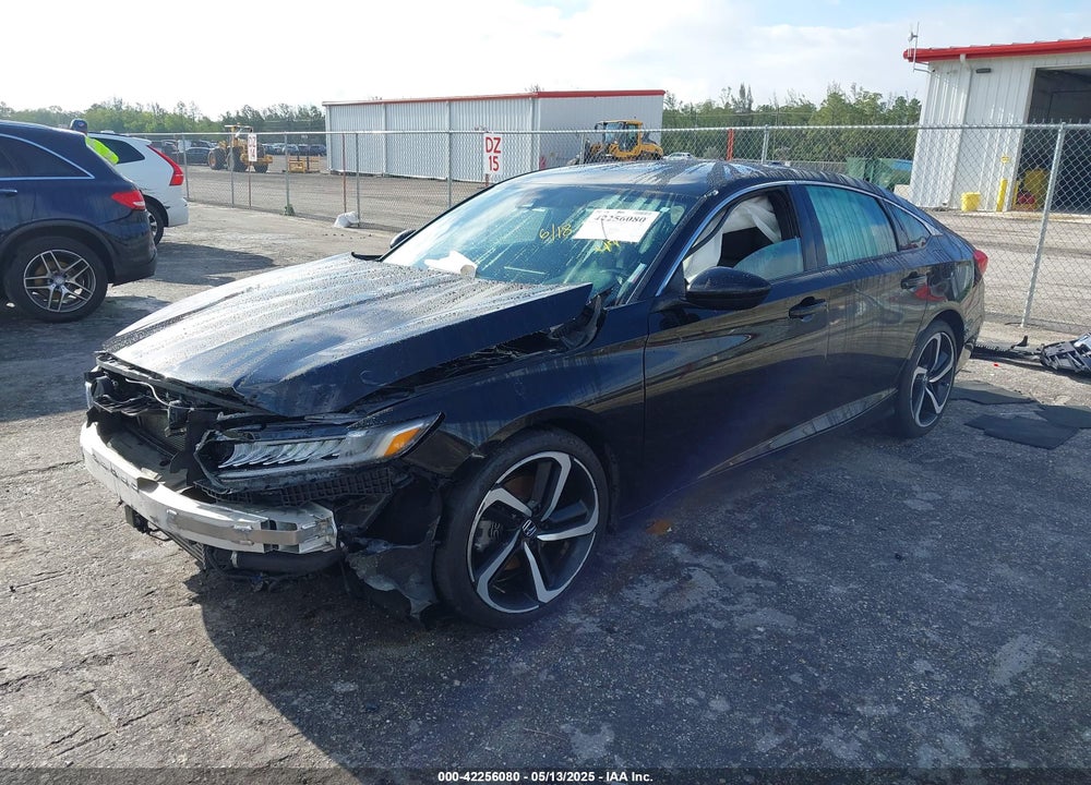 2021 HONDA ACCORD VIN: 1HGCV1F30MA124793