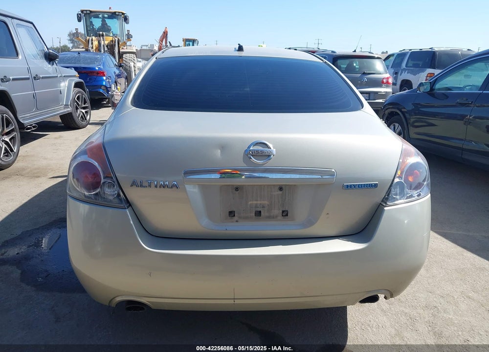 2009 NISSAN ALTIMA HYBRID VIN: 1N4CL21E29C176057
