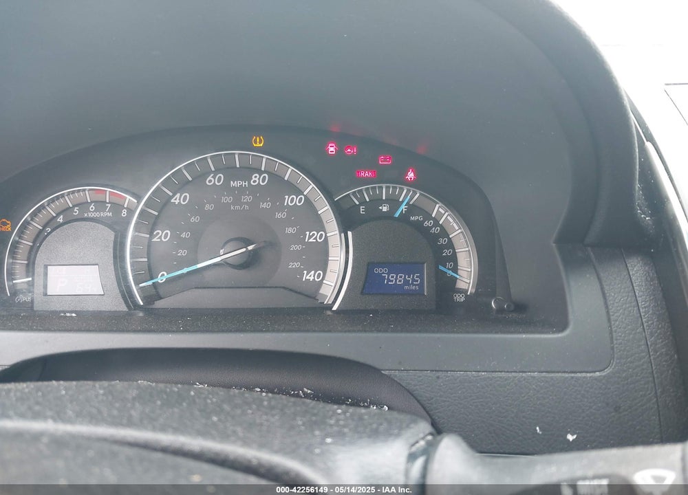 2012 TOYOTA CAMRY VIN: 4T1BF1FKXCU508555