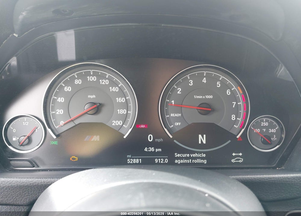 2016 BMW M3 VIN: WBS8M9C57G5D31749