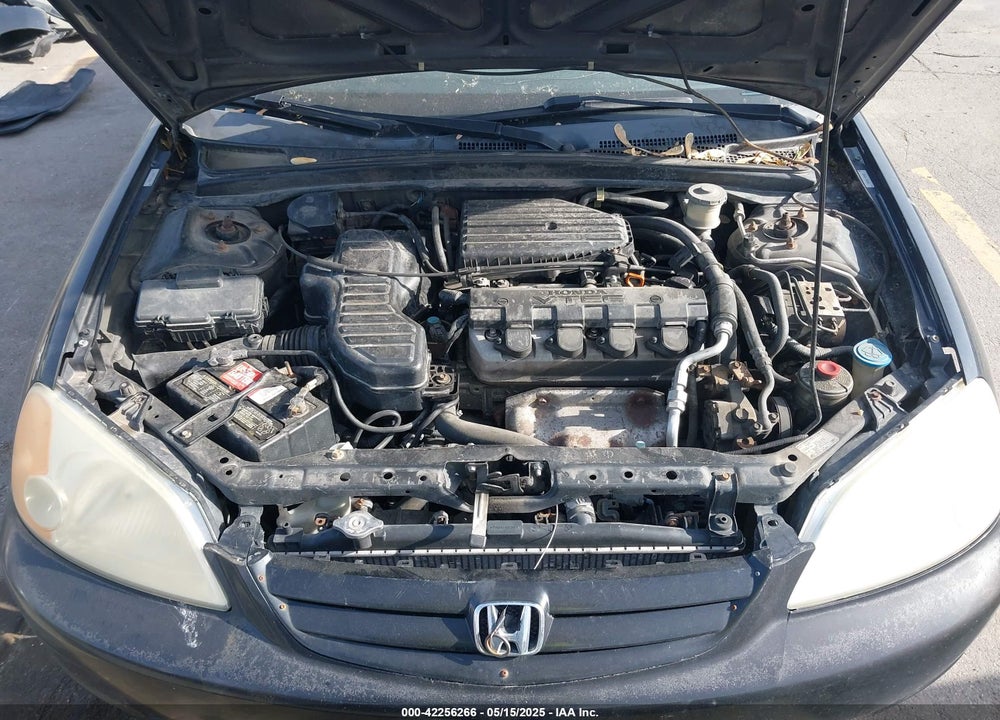 2001 HONDA CIVIC VIN: 2HGES26711H604431