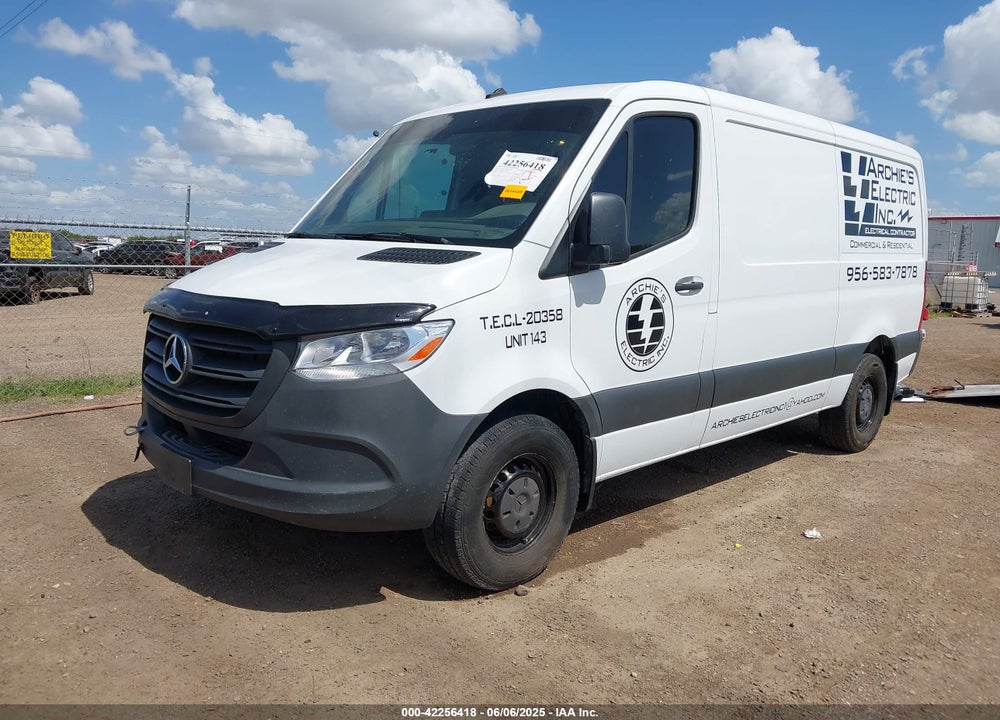 2023 MERCEDES-BENZ SPRINTER 2500 STANDARD ROOF 4-CYL GAS VIN: W1Y40BHY1PT150856
