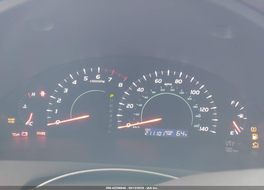 2009 TOYOTA CAMRY VIN: 4T1BE46K09U879334
