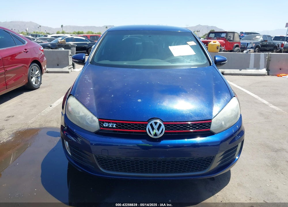 2011 VOLKSWAGEN GTI 4-DOOR VIN: WVWGV7AJ7BW208893