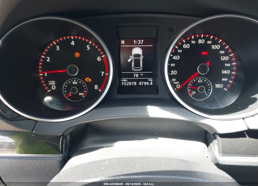 2011 VOLKSWAGEN GTI 4-DOOR VIN: WVWGV7AJ7BW208893