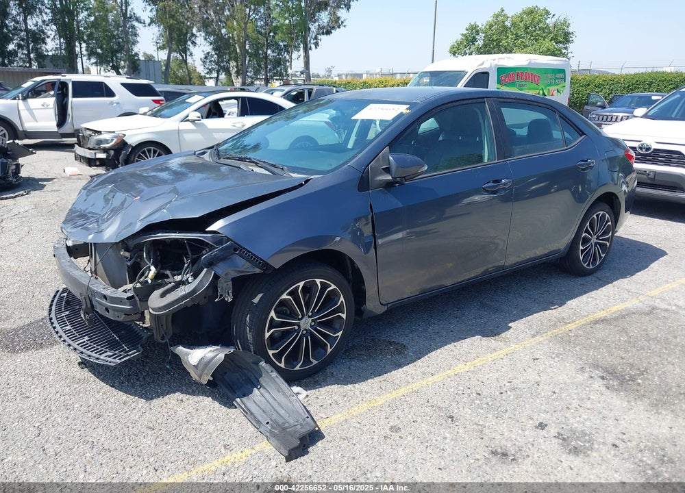 2015 TOYOTA COROLLA S PLUS VIN: 5YFBURHEXFP197596