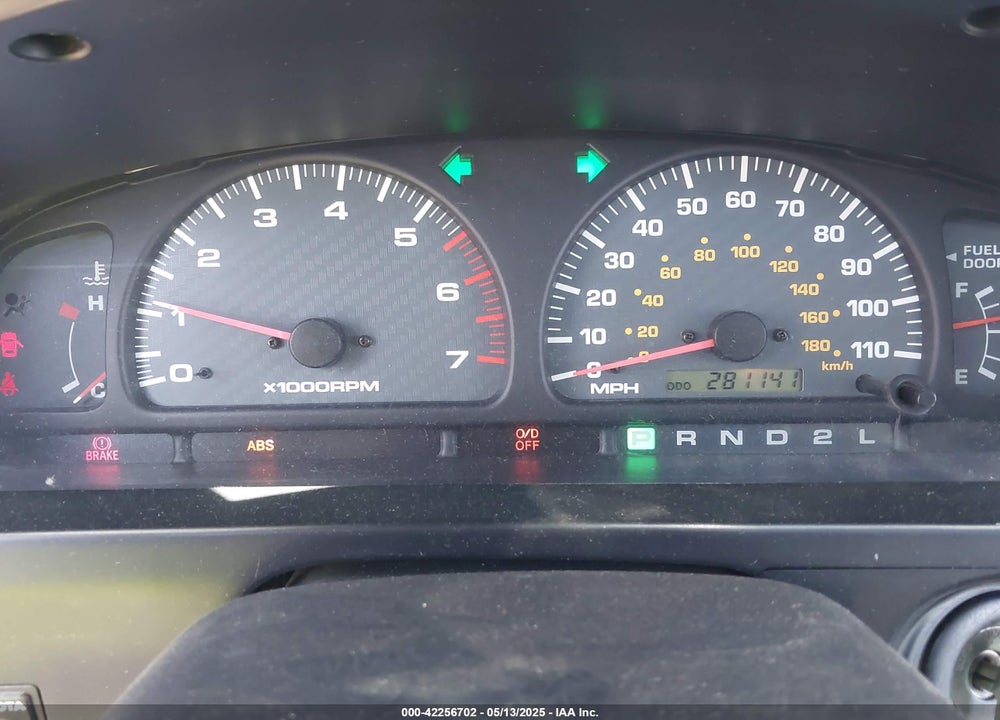 1999 TOYOTA 4RUNNER SR5 V6 VIN: JT3HN86R2X0196837