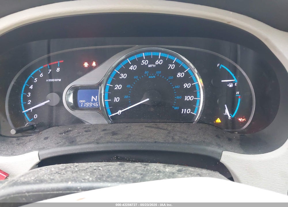 2011 TOYOTA SIENNA LIMITED VIN: 5TDDK3DC9BS001956