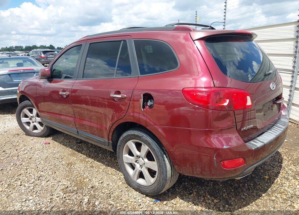 2007 HYUNDAI SANTA FE LIMITED/SE VIN: 5NMSH13E17H085455