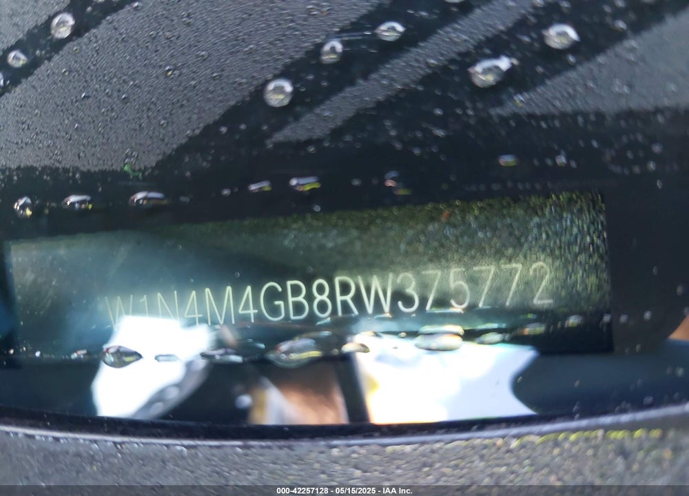 2024 MERCEDES-BENZ GLB VIN: W1N4M4GB8RW375772