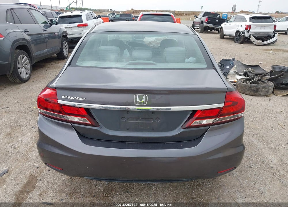 2014 HONDA CIVIC VIN: 19XFB2F8XEE262202