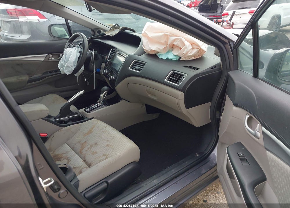 2014 HONDA CIVIC VIN: 19XFB2F8XEE262202