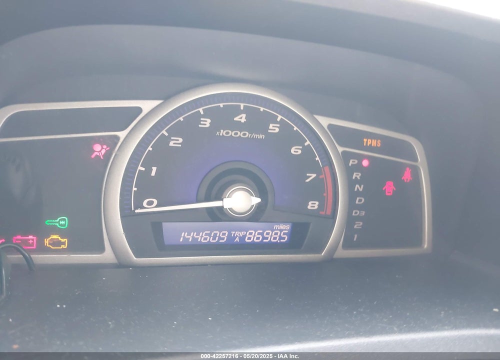 2008 HONDA CIVIC VIN: 2HGFA16808H500100