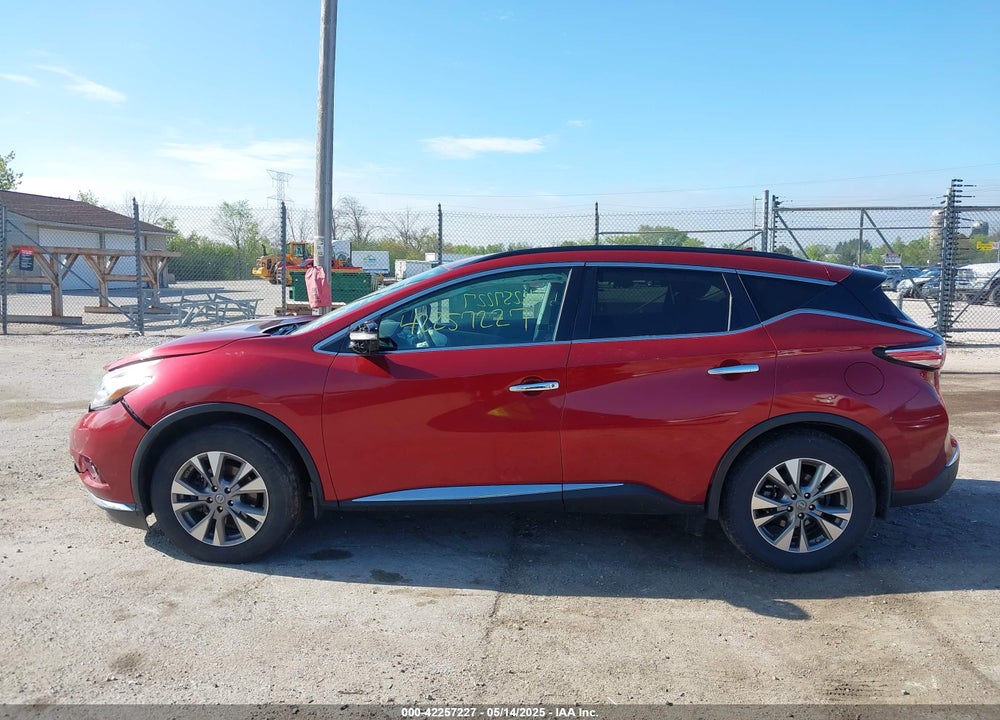 2015 NISSAN MURANO SV VIN: 5N1AZ2MHXFN244039