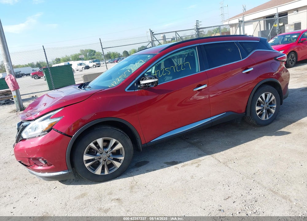 2015 NISSAN MURANO SV VIN: 5N1AZ2MHXFN244039