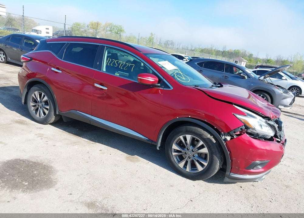 2015 NISSAN MURANO SV VIN: 5N1AZ2MHXFN244039