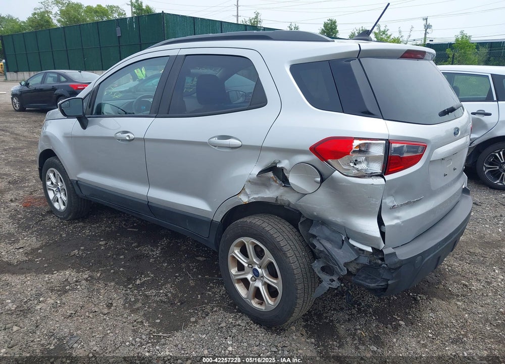 2019 FORD ECOSPORT SE VIN: MAJ6S3GL1KC270741