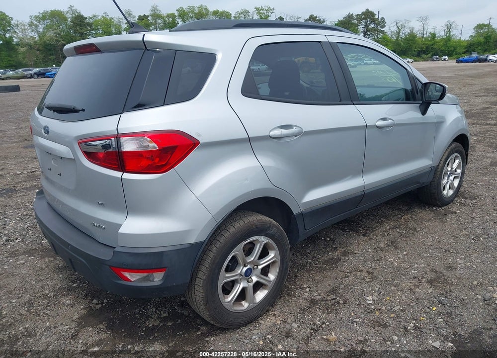 2019 FORD ECOSPORT SE VIN: MAJ6S3GL1KC270741