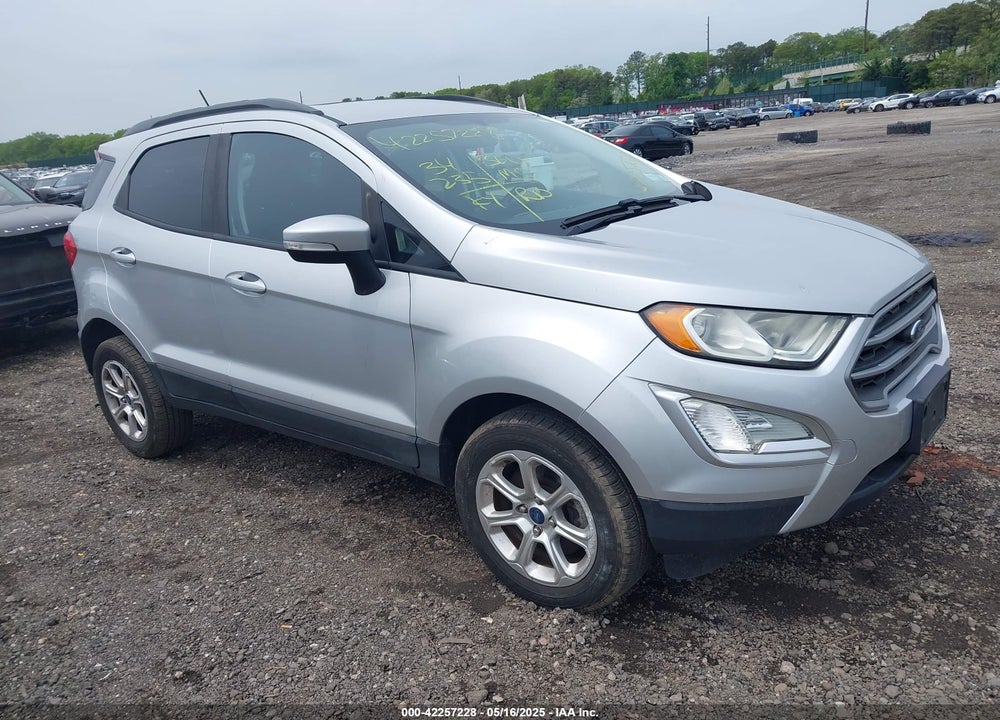 2019 FORD ECOSPORT SE VIN: MAJ6S3GL1KC270741