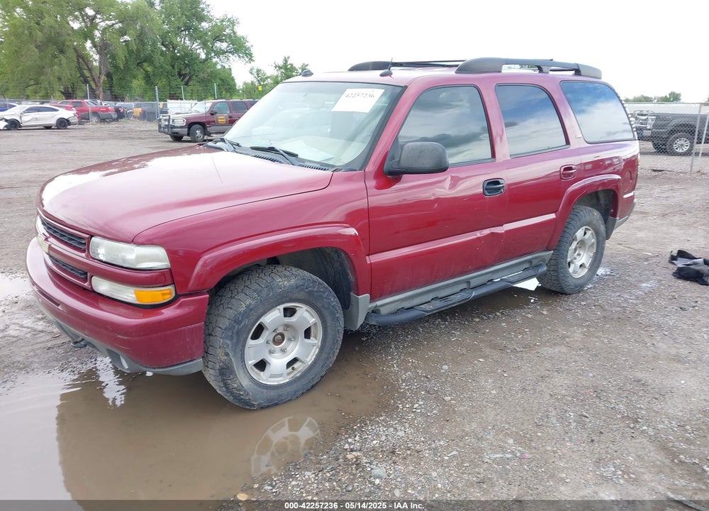 2005 CHEVROLET TAHOE Z71 VIN: 1GNEK13T05R150566