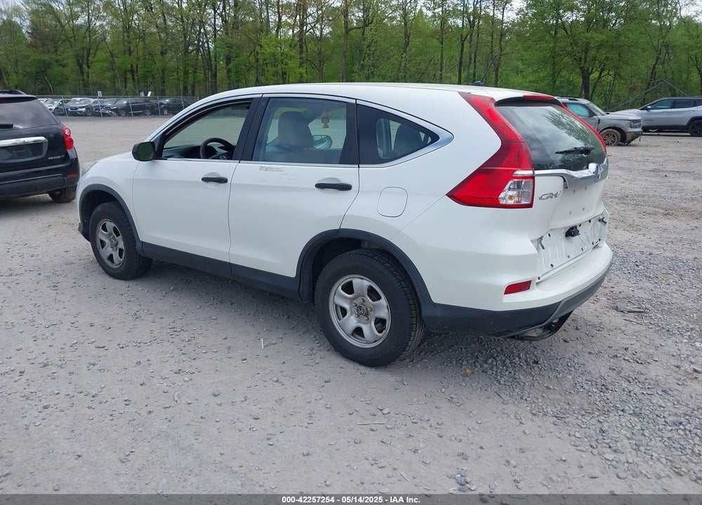 2015 HONDA CR-V LX VIN: 5J6RM4H39FL021805