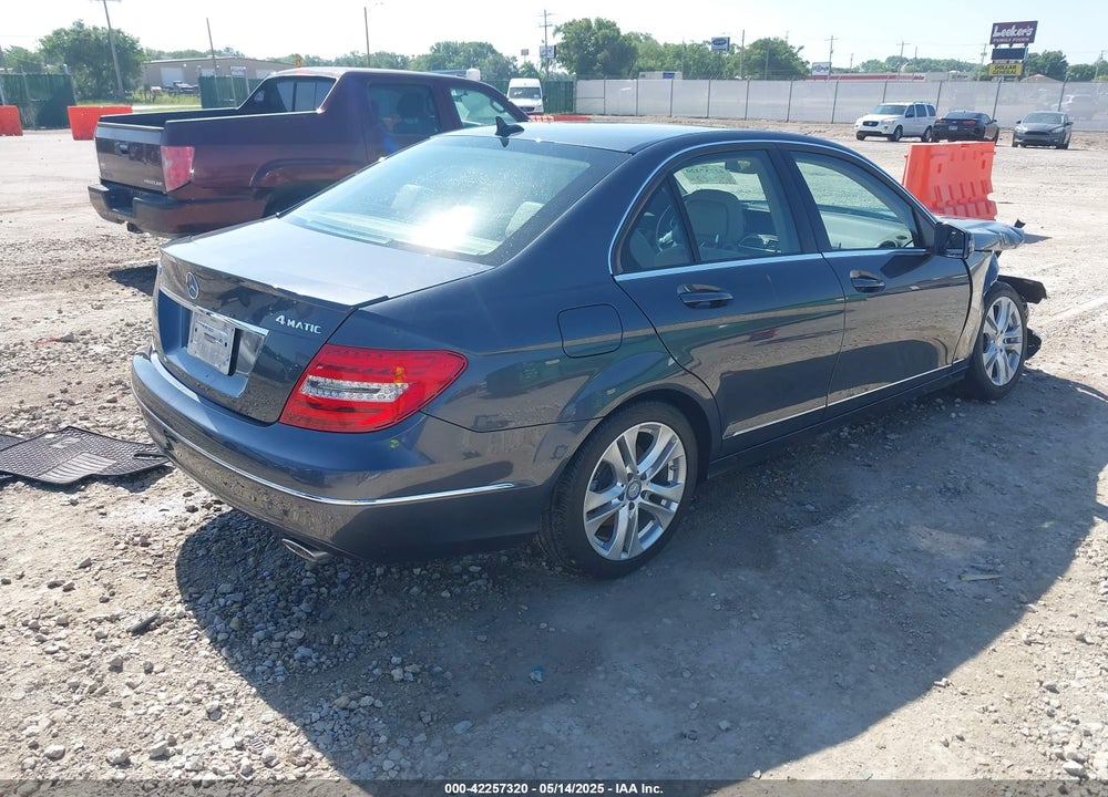 2014 MERCEDES-BENZ C CLASS VIN: WDDGF8AB4EG225196