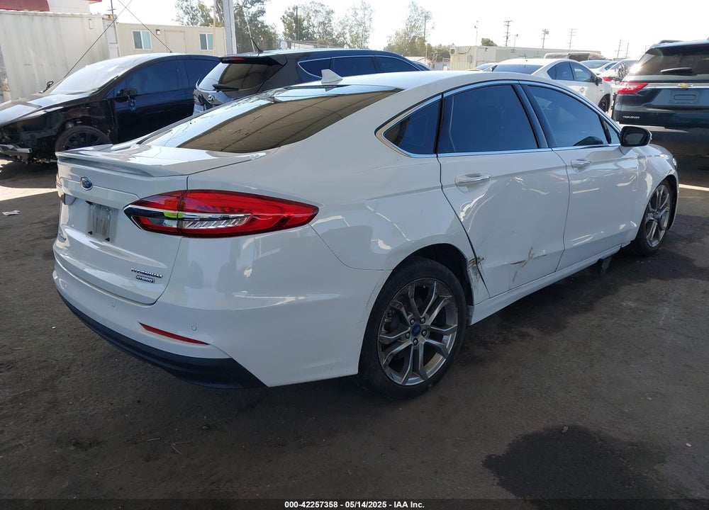 2020 FORD FUSION HYBRID TITANIUM VIN: 3FA6P0RU9LR170993
