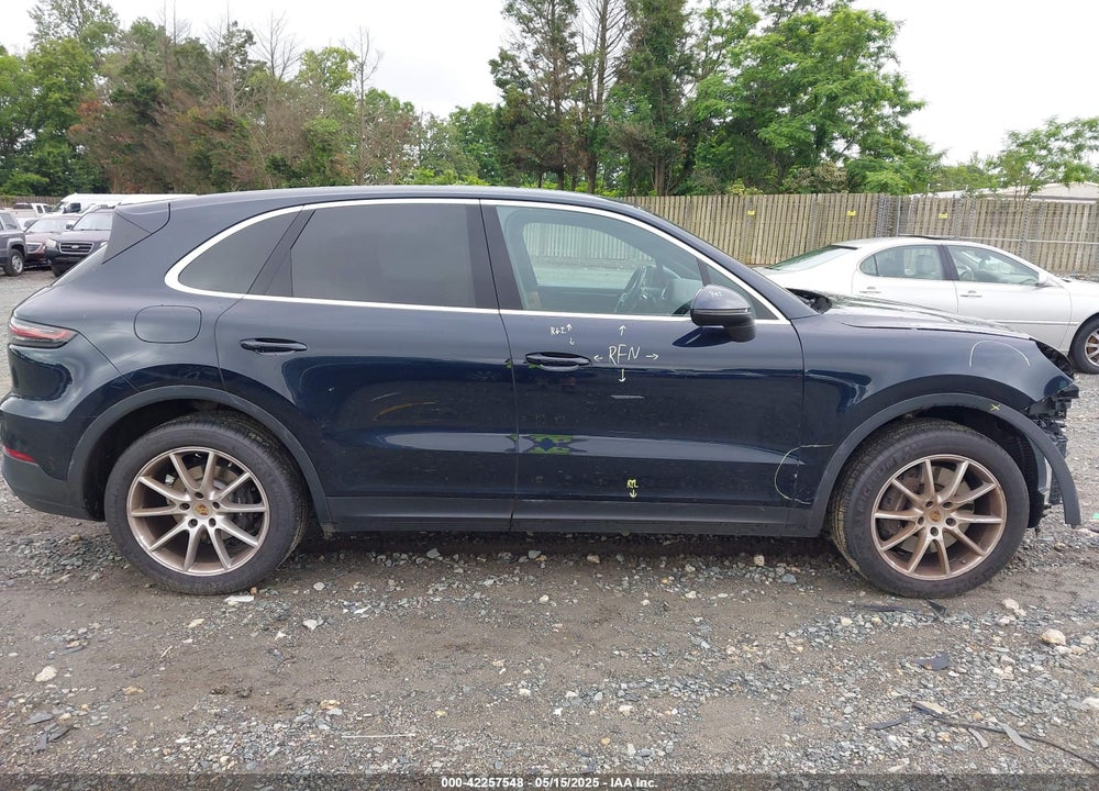 2022 PORSCHE CAYENNE VIN: WP1AA2AY3NDA00204