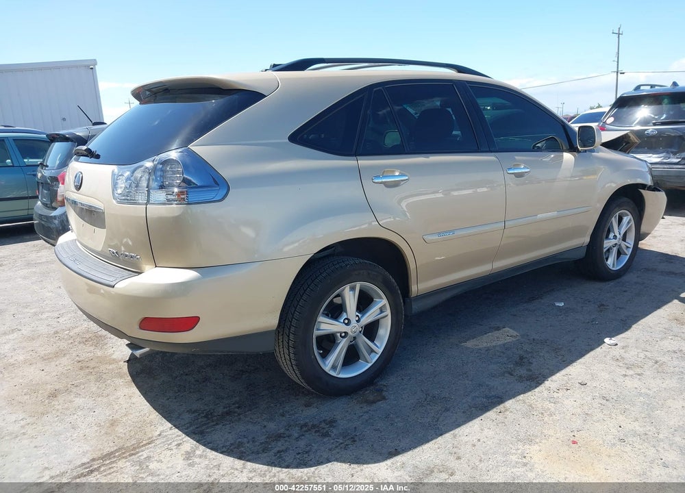 2008 LEXUS RX 400H VIN: JTJHW31U982866054