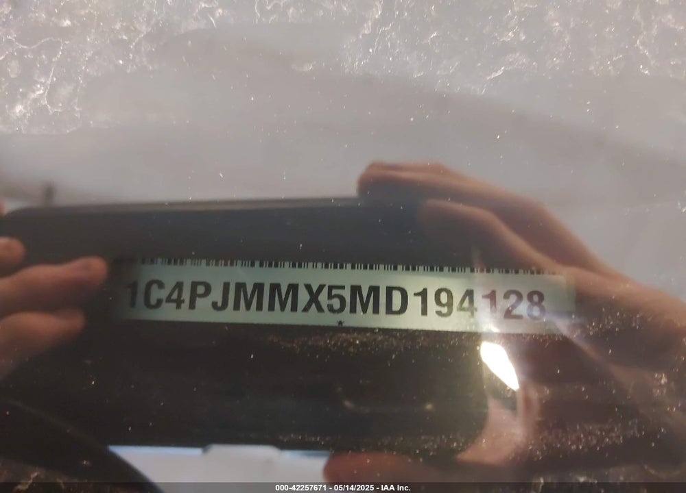 2021 JEEP CHEROKEE VIN: 1C4PJMMX5MD194128