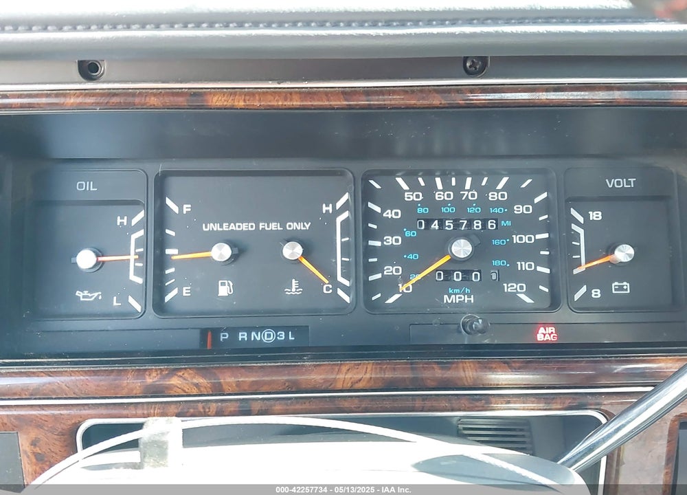 1991 CHRYSLER NEW YORKER FIFTH AVENUE VIN: 1C3XY66R2MD228813