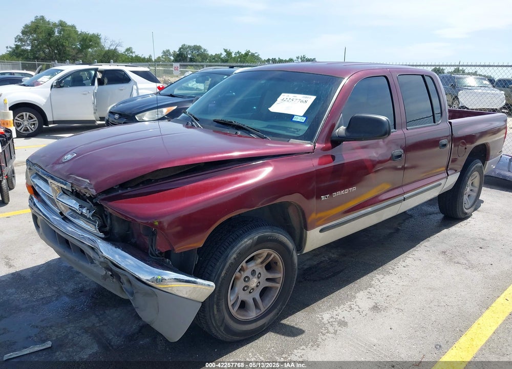 2001 DODGE DAKOTA SLT/SPORT VIN: 1B7GL2AN41S219920
